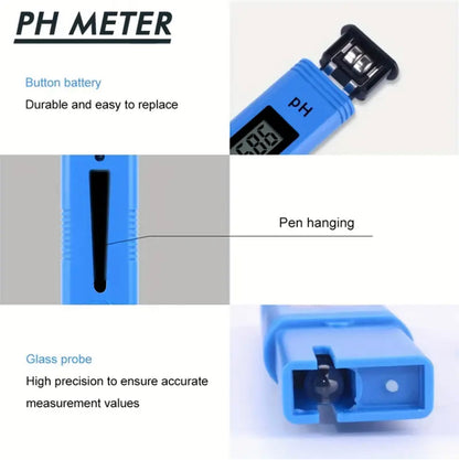 PH TDS Meter Digital Tester Pen, SPA Water Quality Monitor